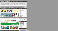 Desktop Screenshot of matte.elsbernd.net